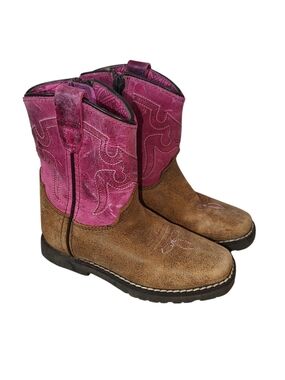 Shyanne Toddler Girls Lil Lainie Western Boot Round Toe 